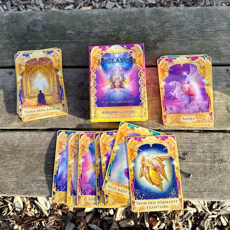 Änglasvar orakelkort