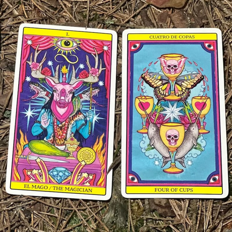 Tarot de El dios de los tres