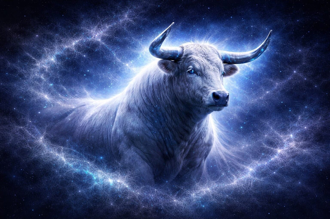 Oxen och tarotkortet Översteprästen (V)