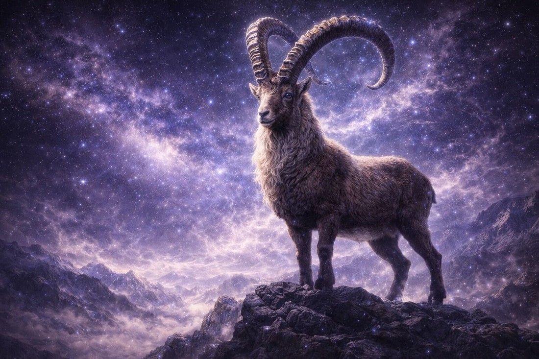 Stenbocken och tarotkortet Djävulen (XV)