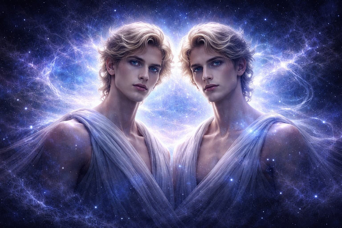 Tvillingarna och tarotkortet De älskande (VI)
