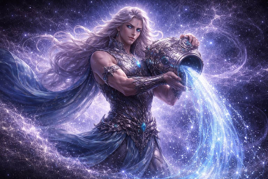 Vattumannen och tarotkortet Stjärnan (XVII)