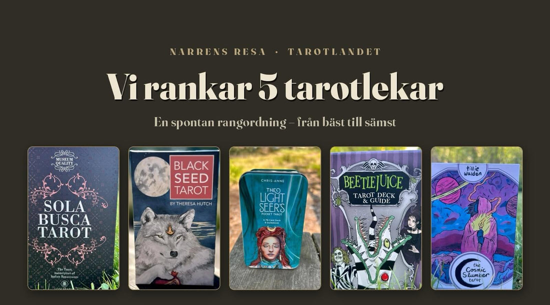 5 tarotlekar som vi rankar