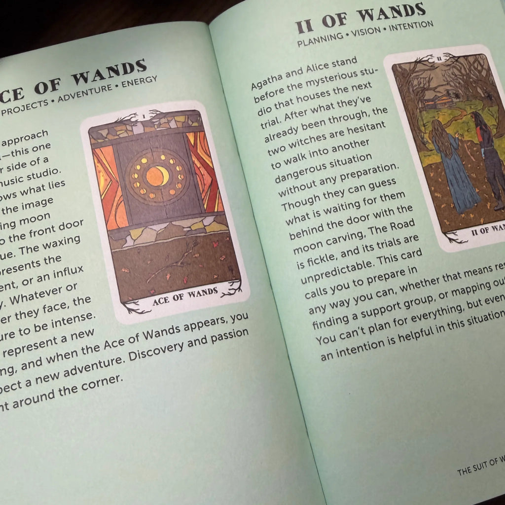 Agatha All Along Tarot Deck and Guidebook