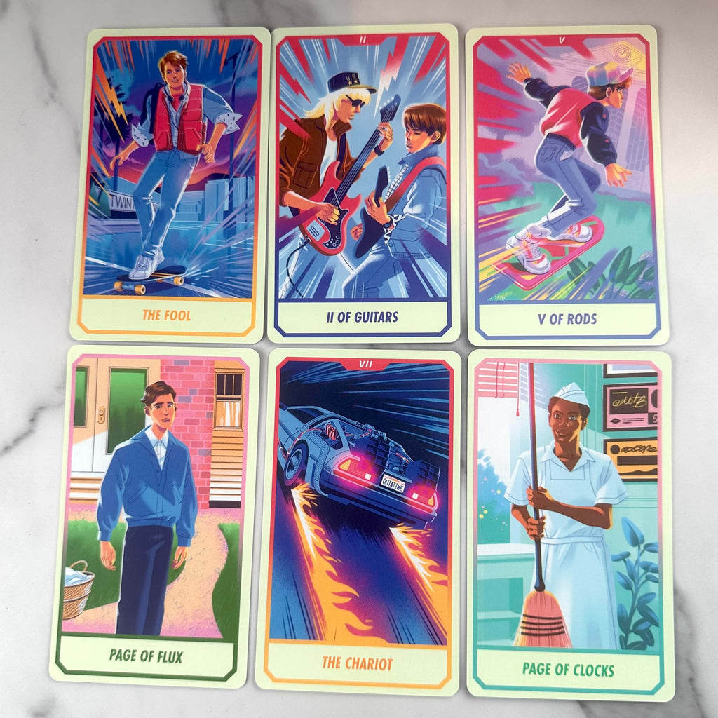 Back to the Future Tarot Deck and Guidebook