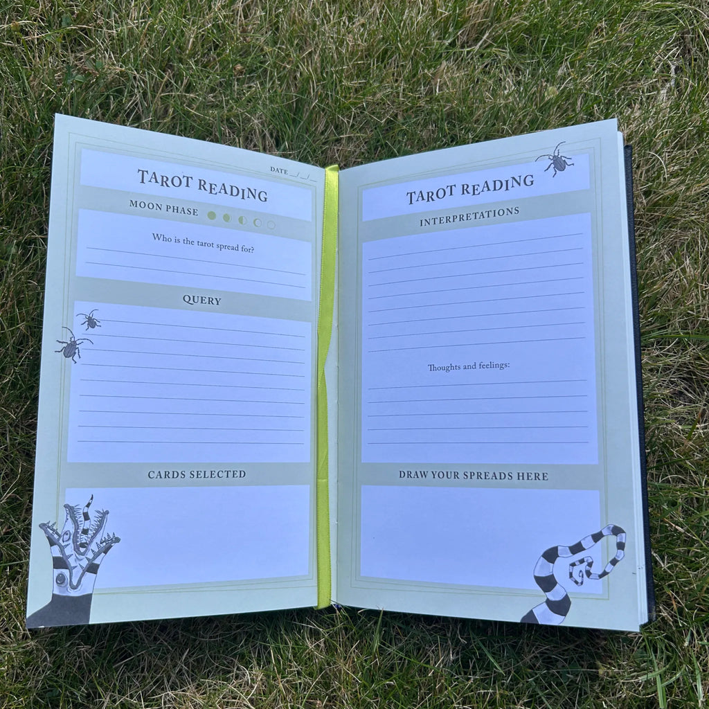 Beetlejuice Tarot Journal