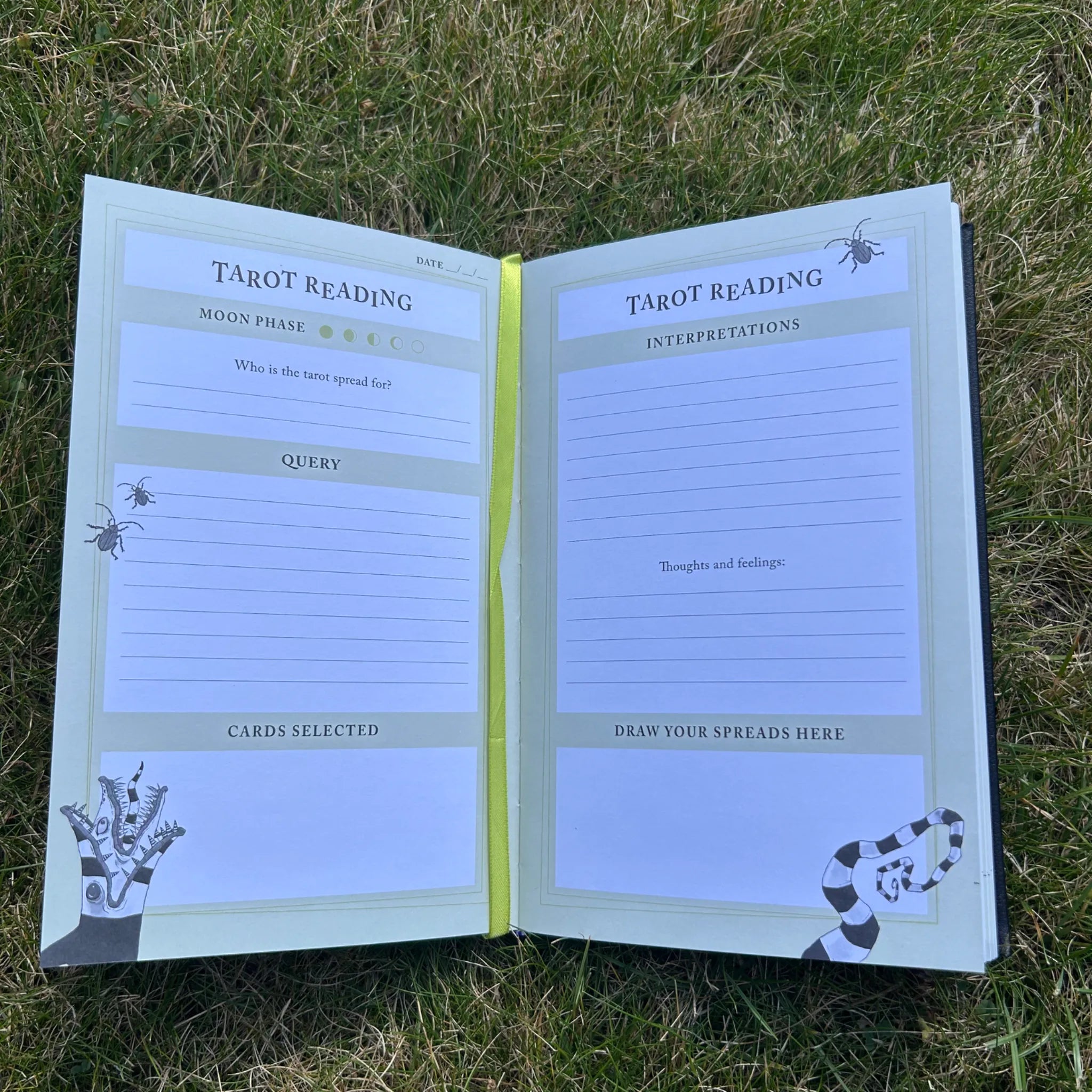 Beetlejuice Tarot Journal
