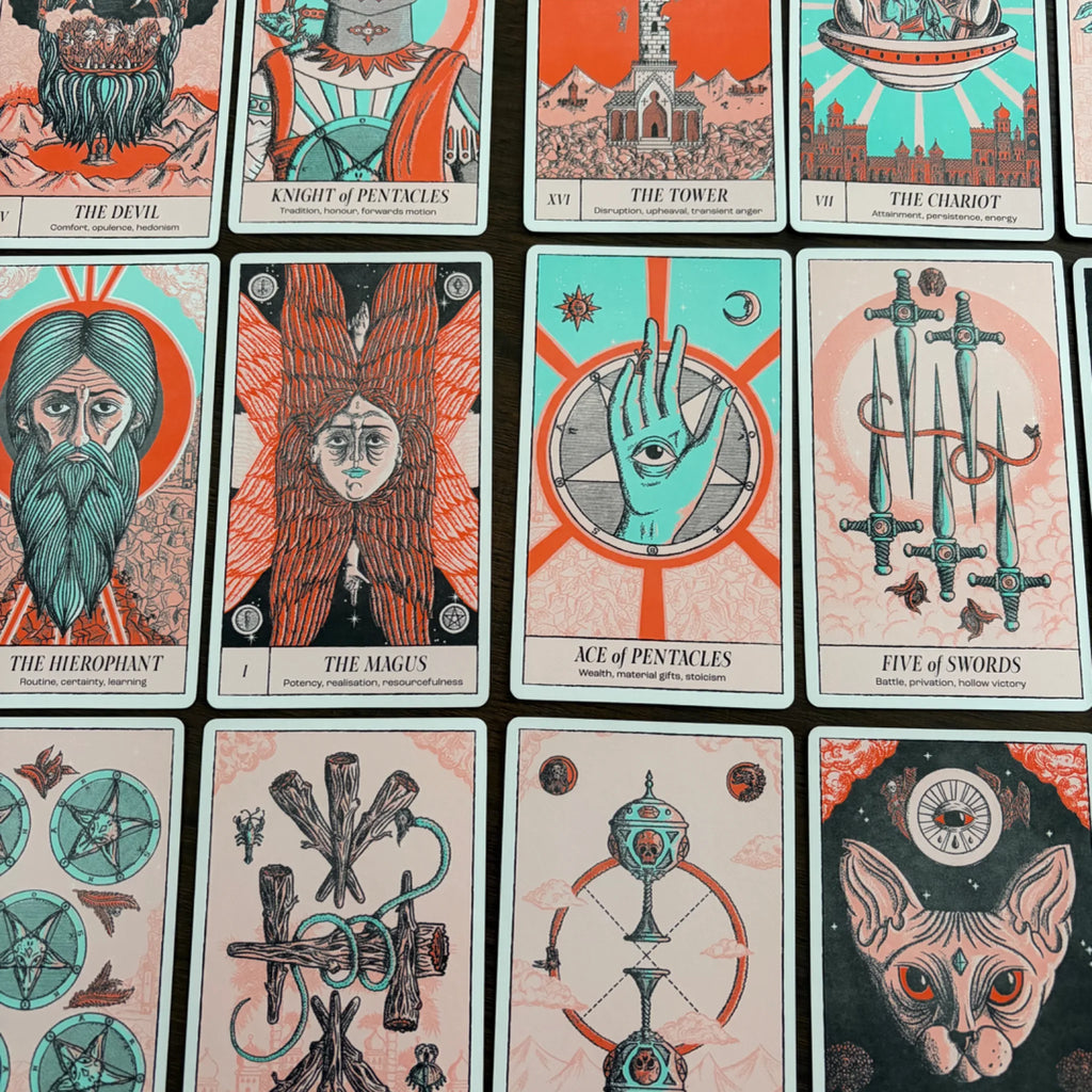 Crossed Destinies Tarot: A Marseille Deck of Self-Discovery
