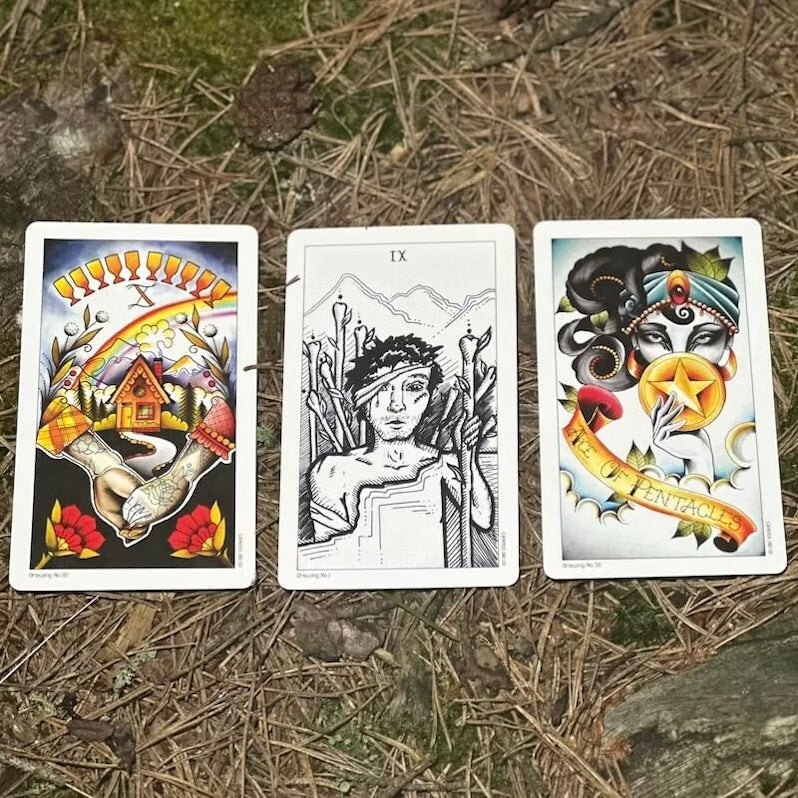 Eight Coins' Tattoo Tarot