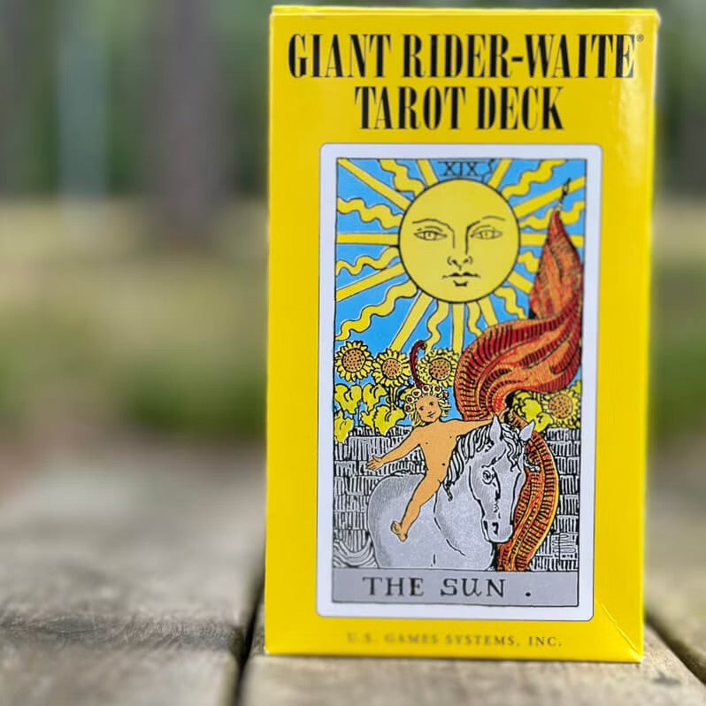 Giant Rider-Waite Tarot Deck