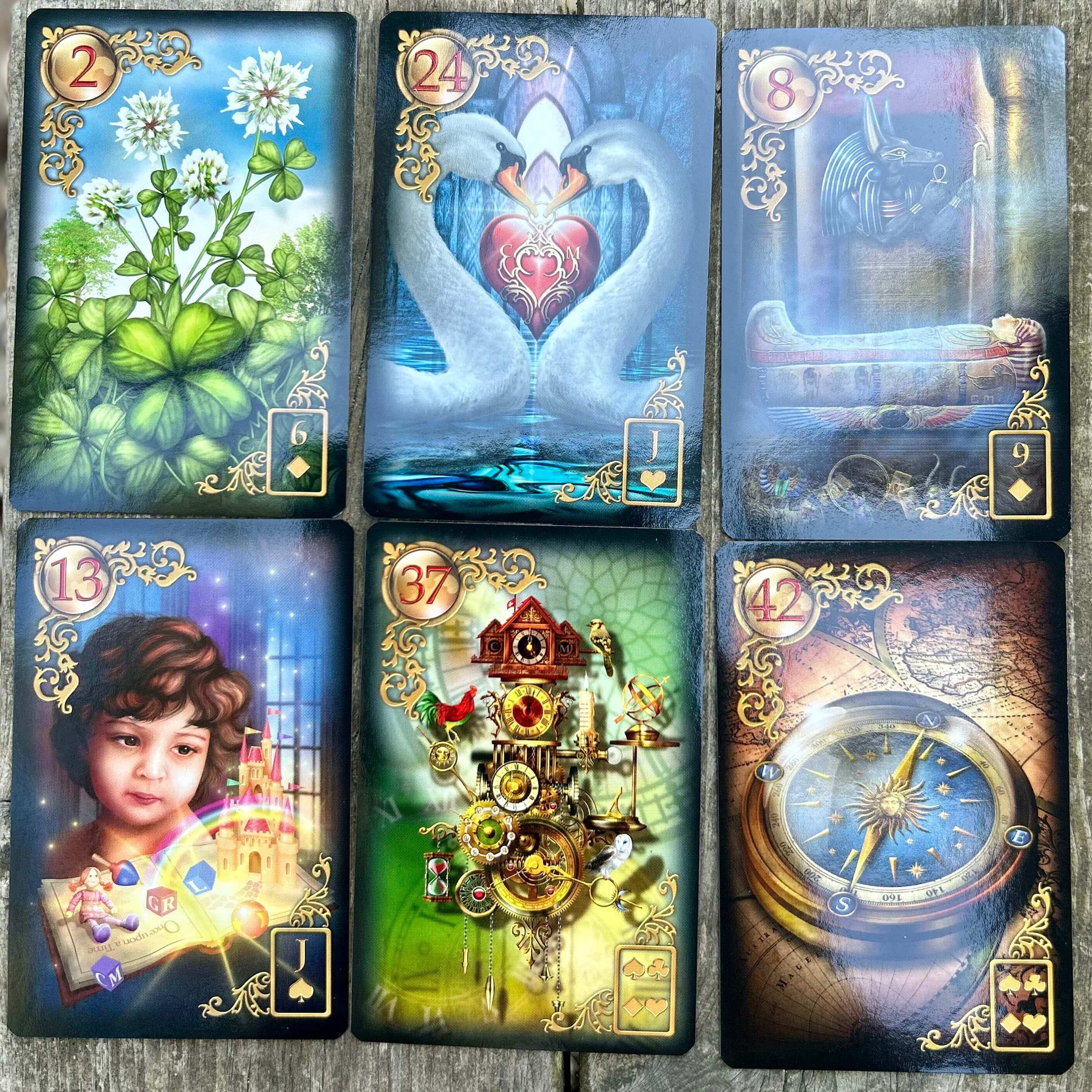 Gilded Reverie Lenormand Expanded Edition
