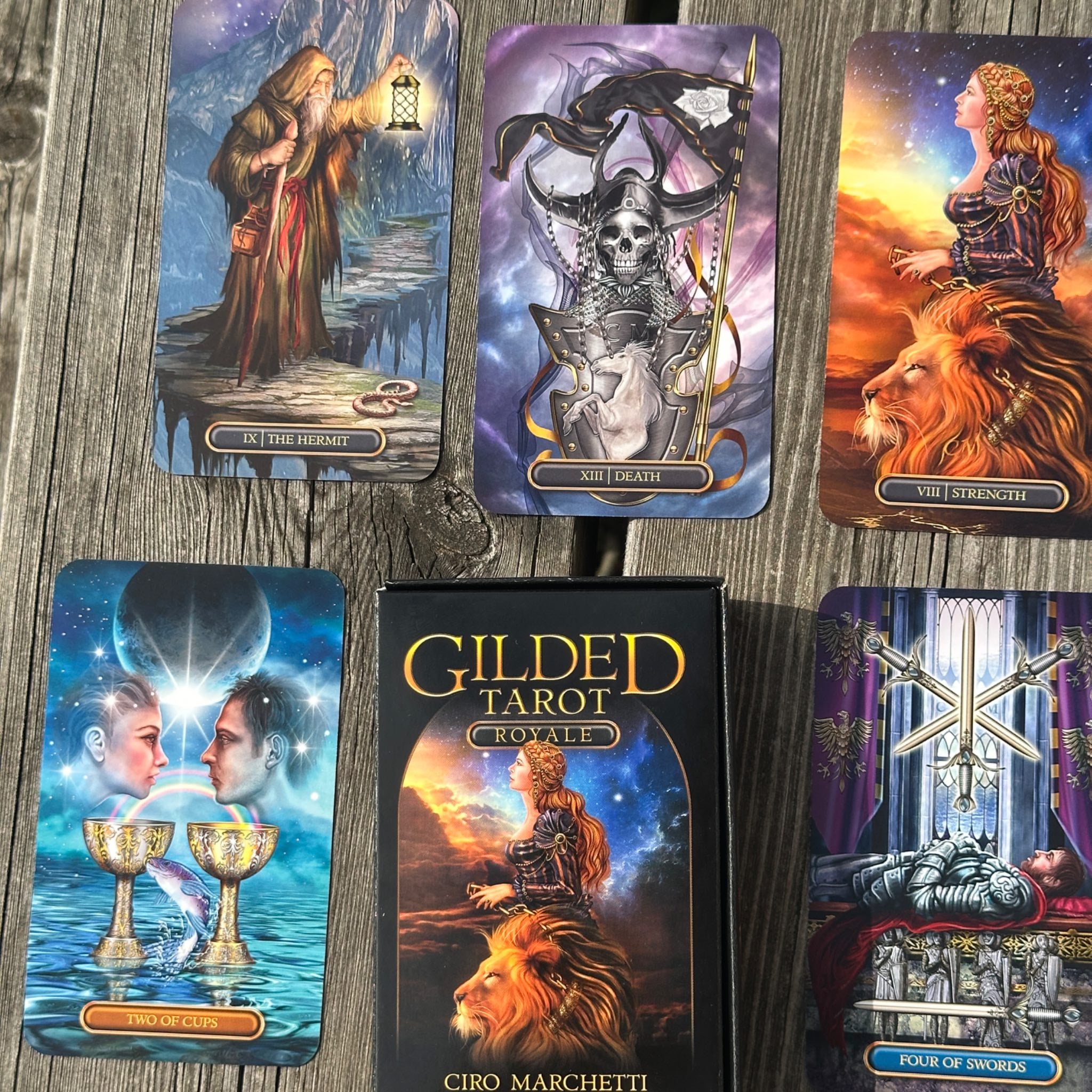 Gilded Tarot Royale