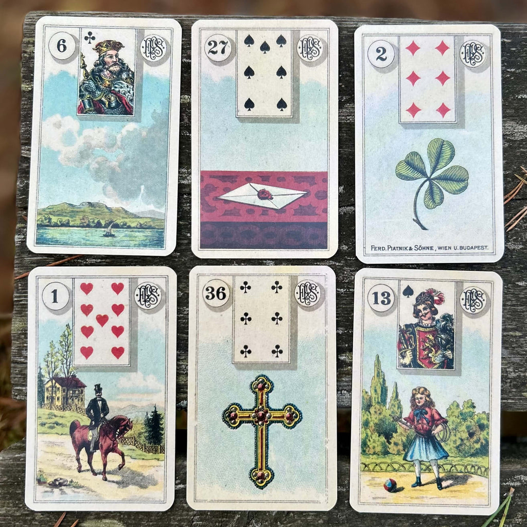 Grand Tableau Lenormand Oracle Cards