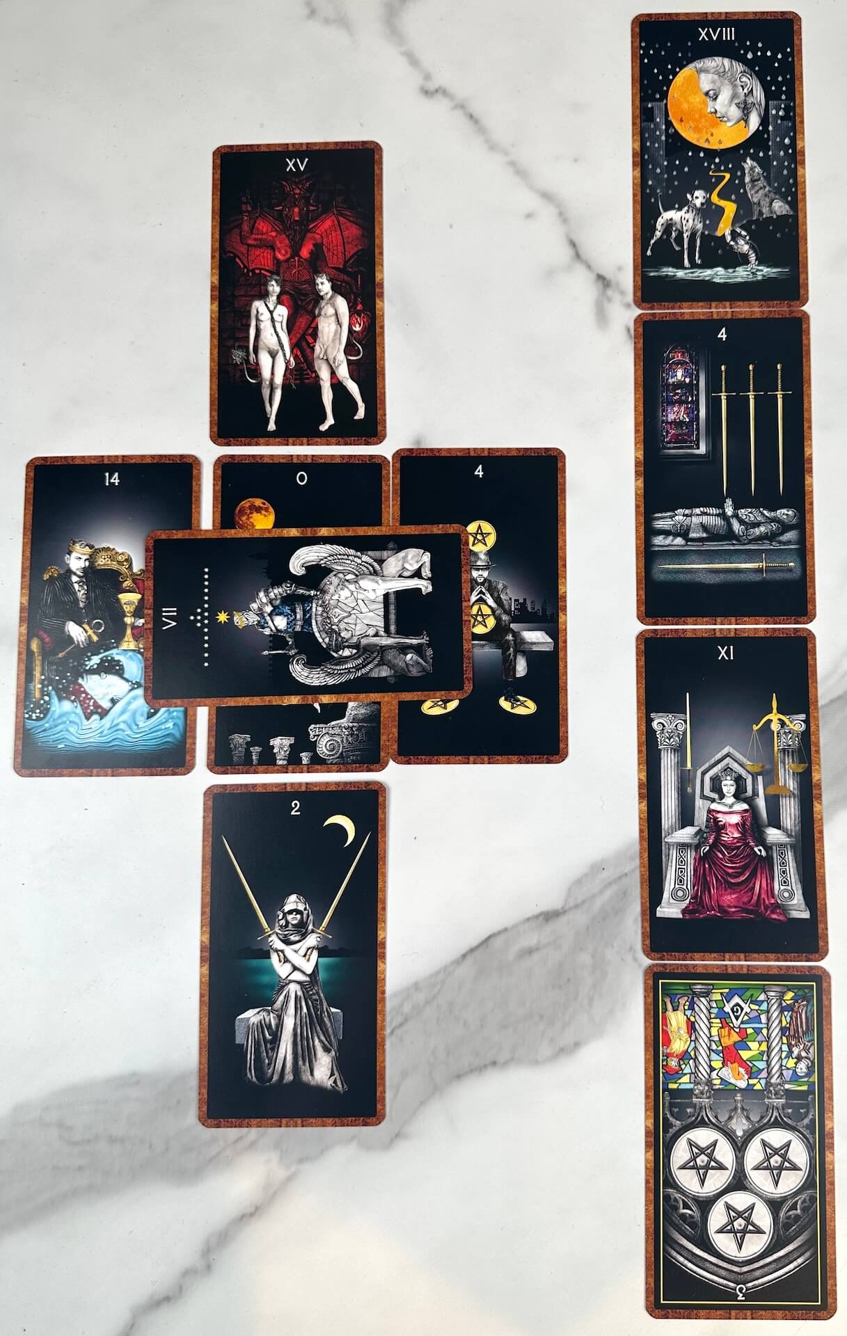 Dancing in the Dark Tarot