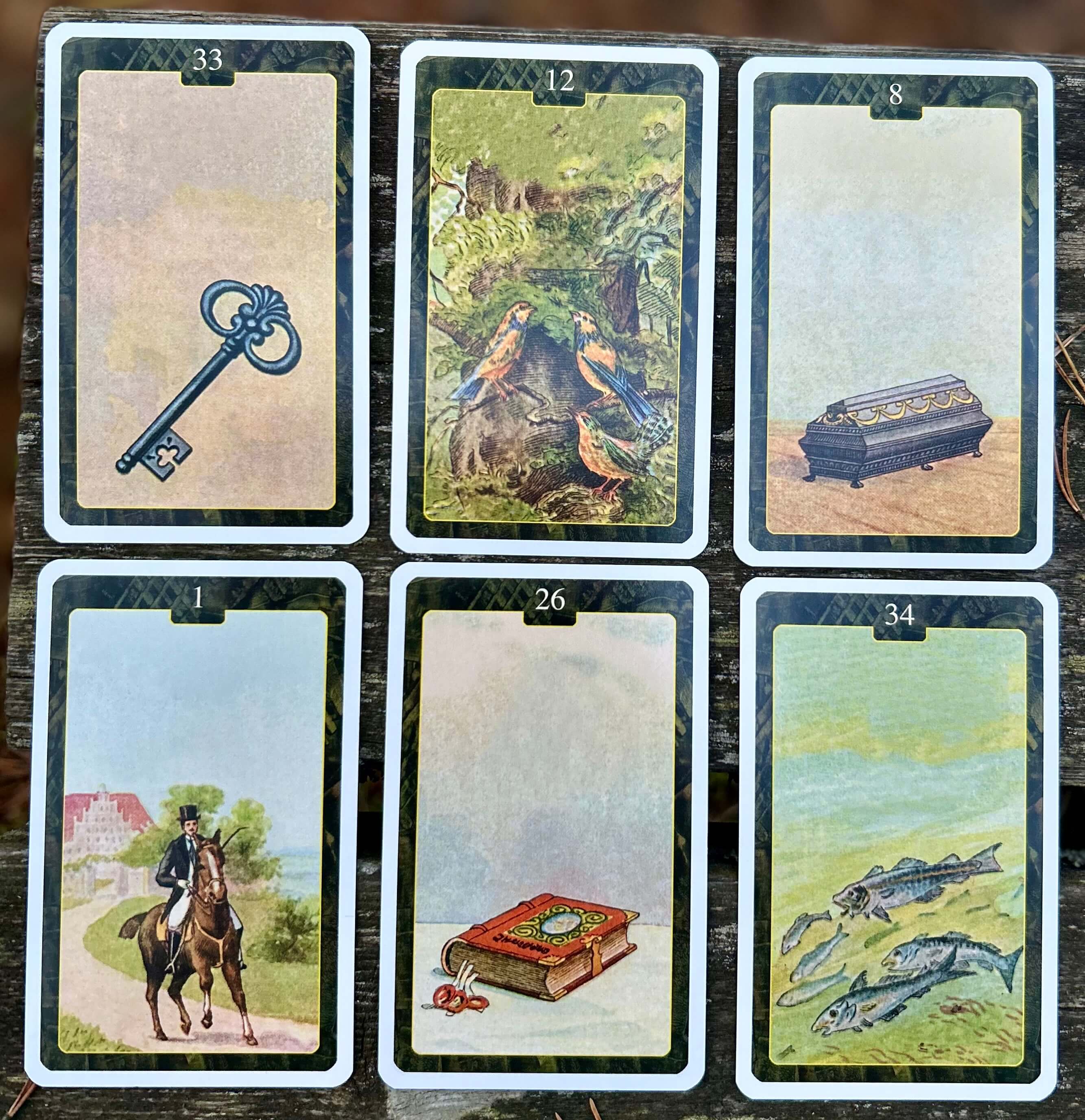 Lenormand Oracle Cards