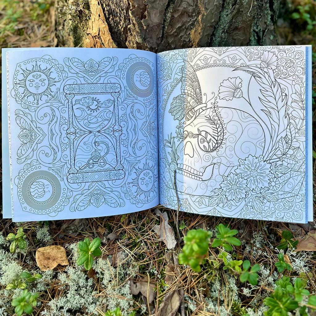 Magins kraft : målarbok