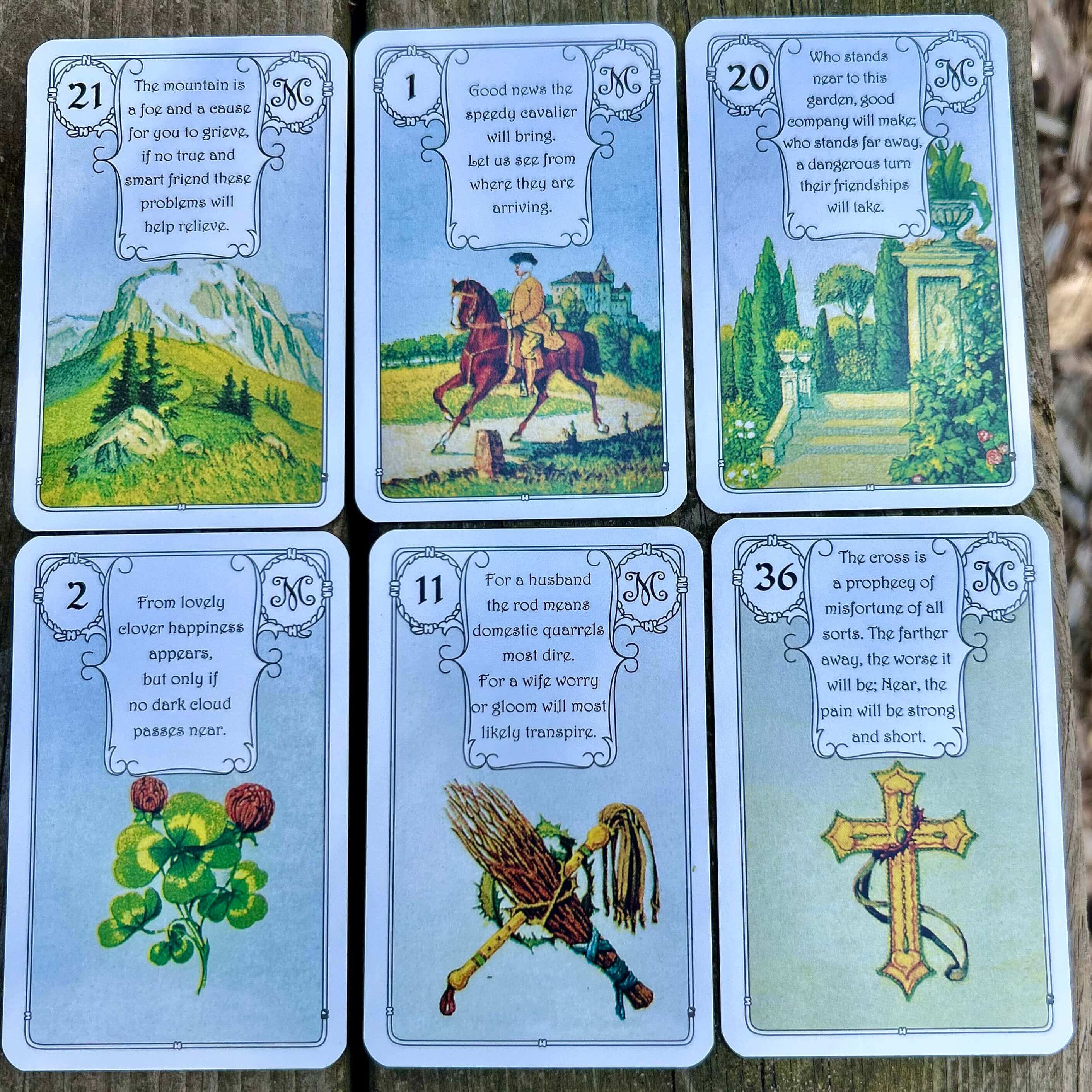 Mlle Lenormand Red Owl