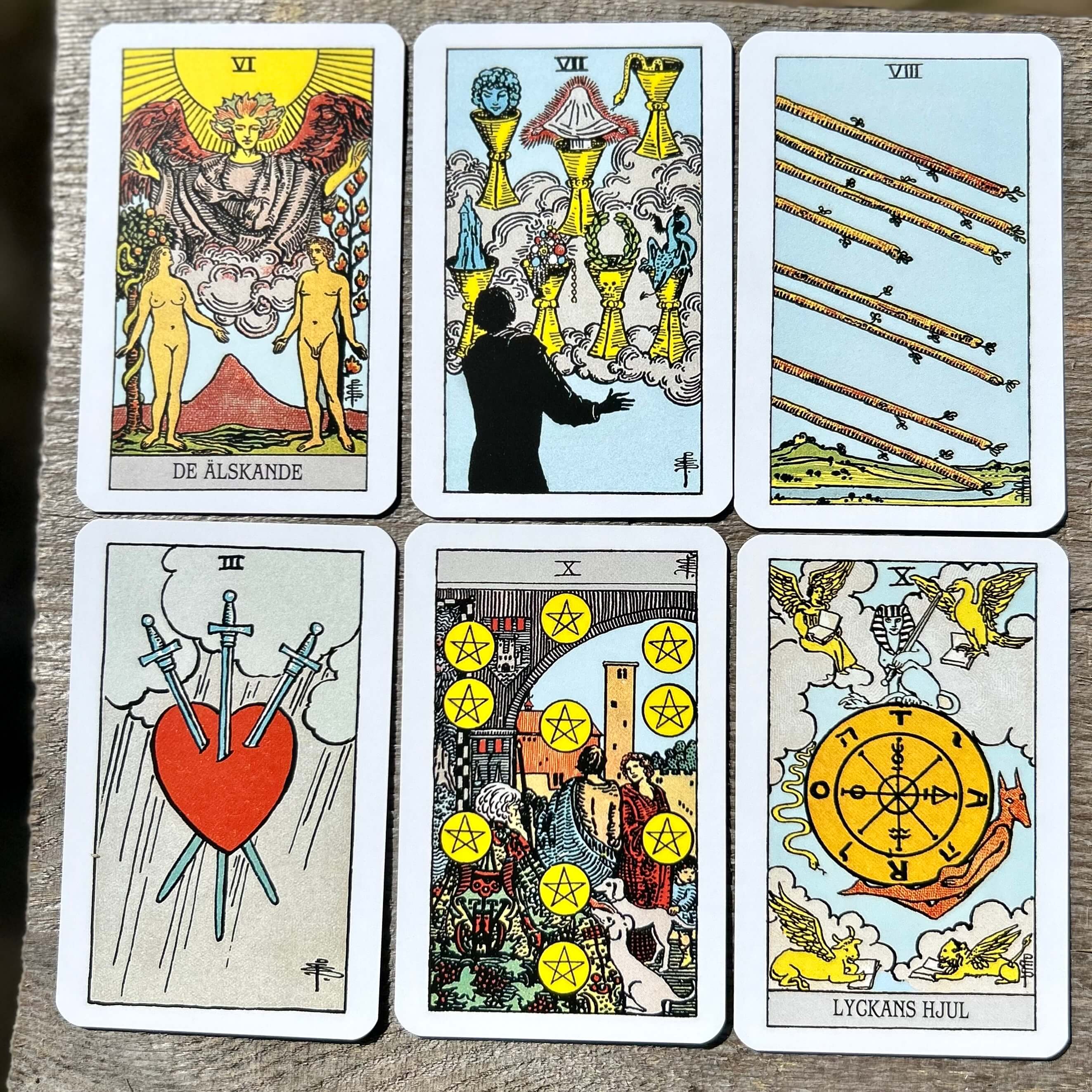 Rider–Waite svensk tarot (pocket)