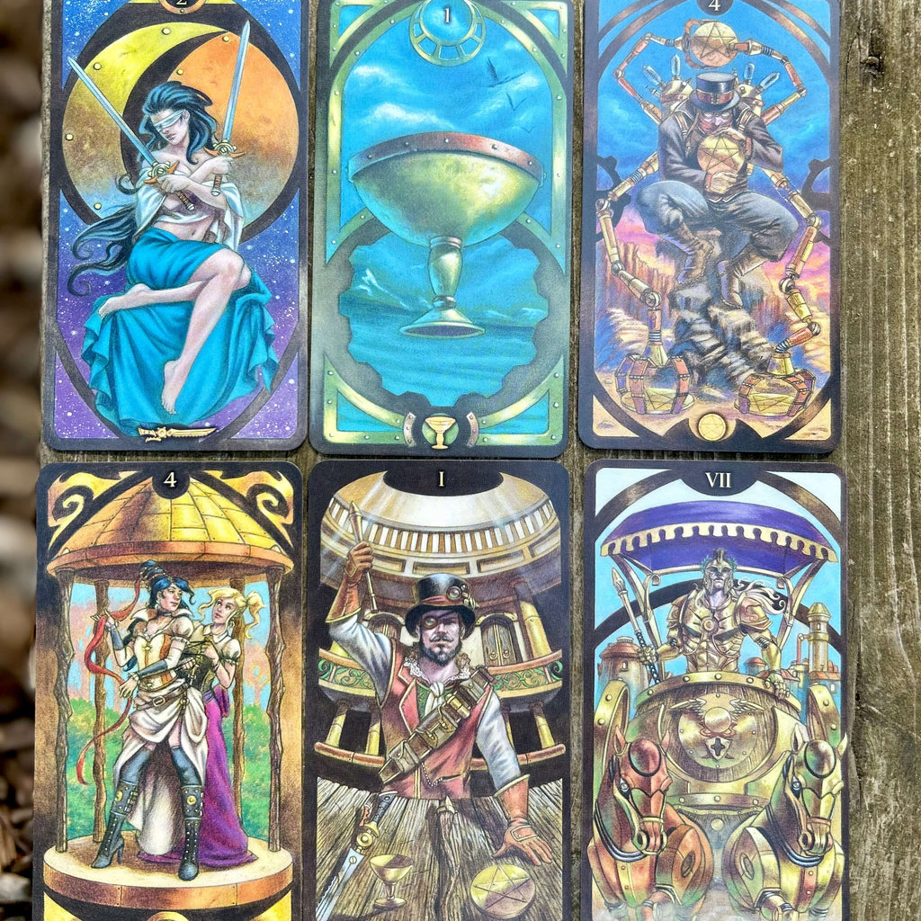 Steampunk Art Nouveau Tarot