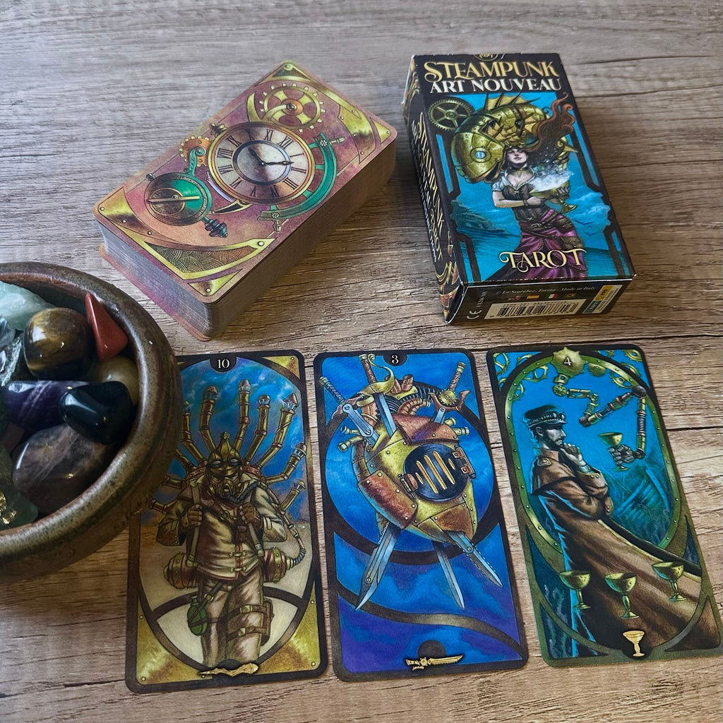 Steampunk Art Nouveau Tarot