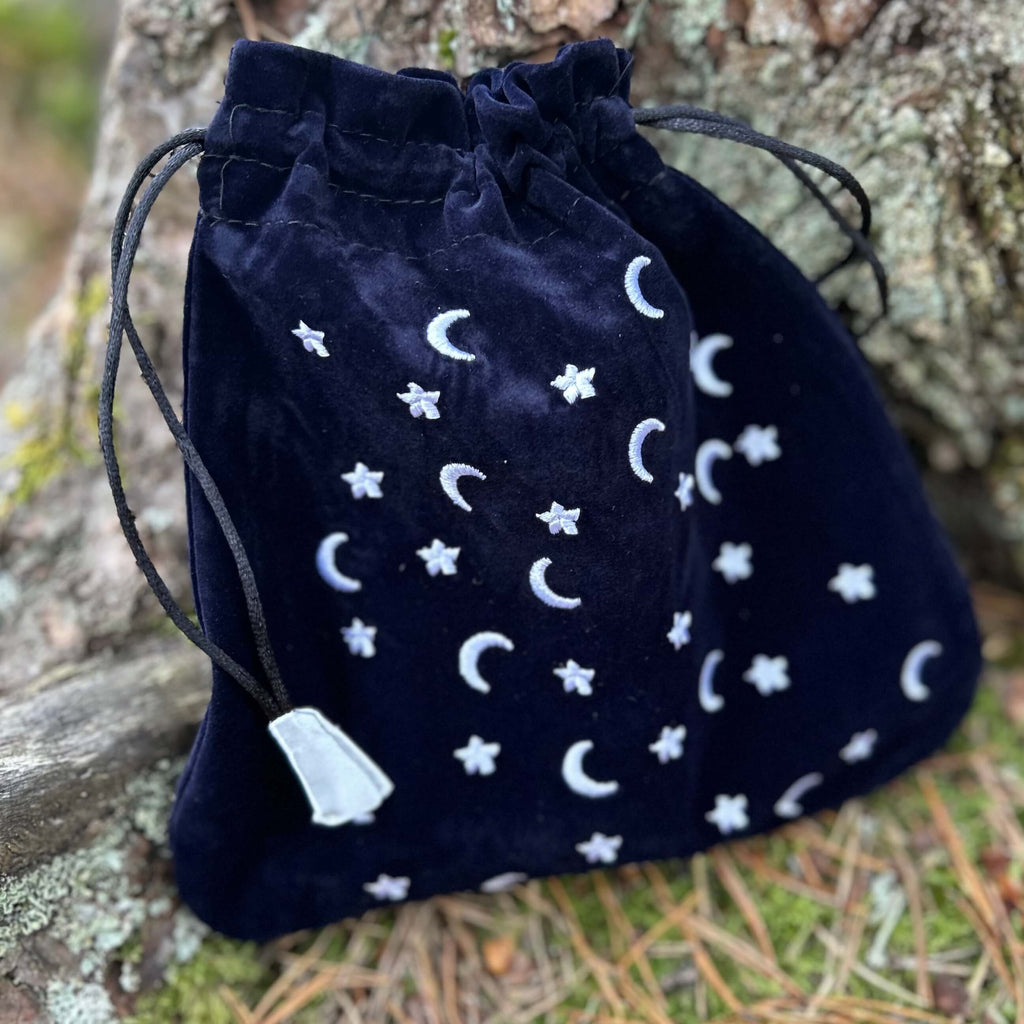Tarotpåse Måne & stjärnor