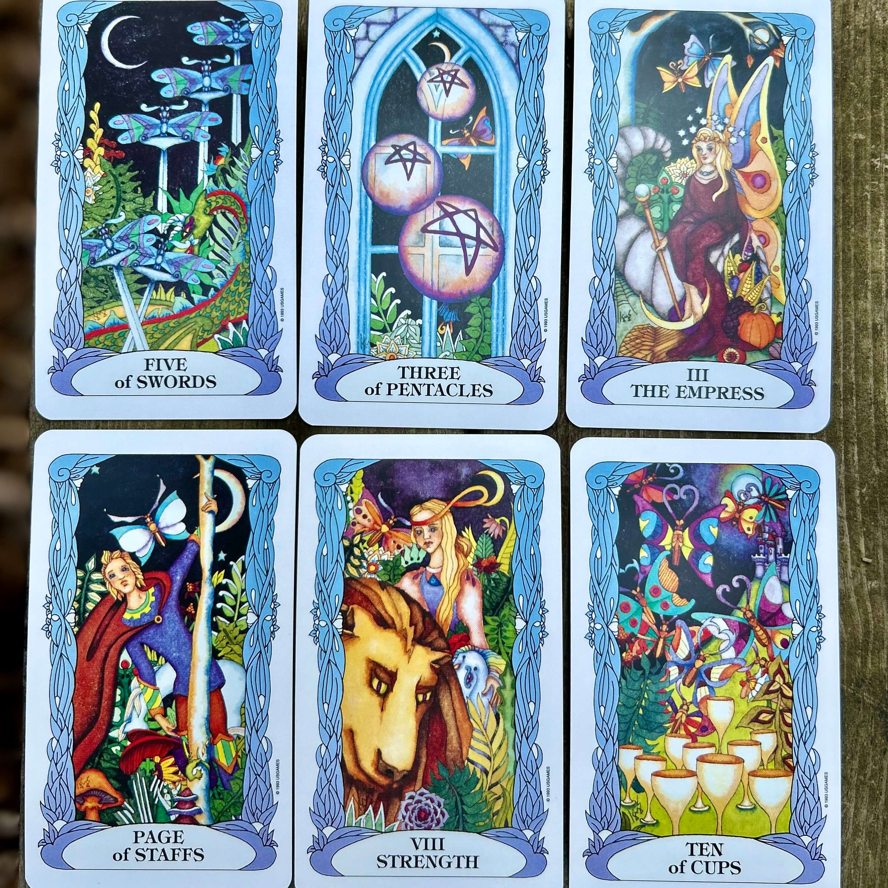 Tarot of a Moon Garden