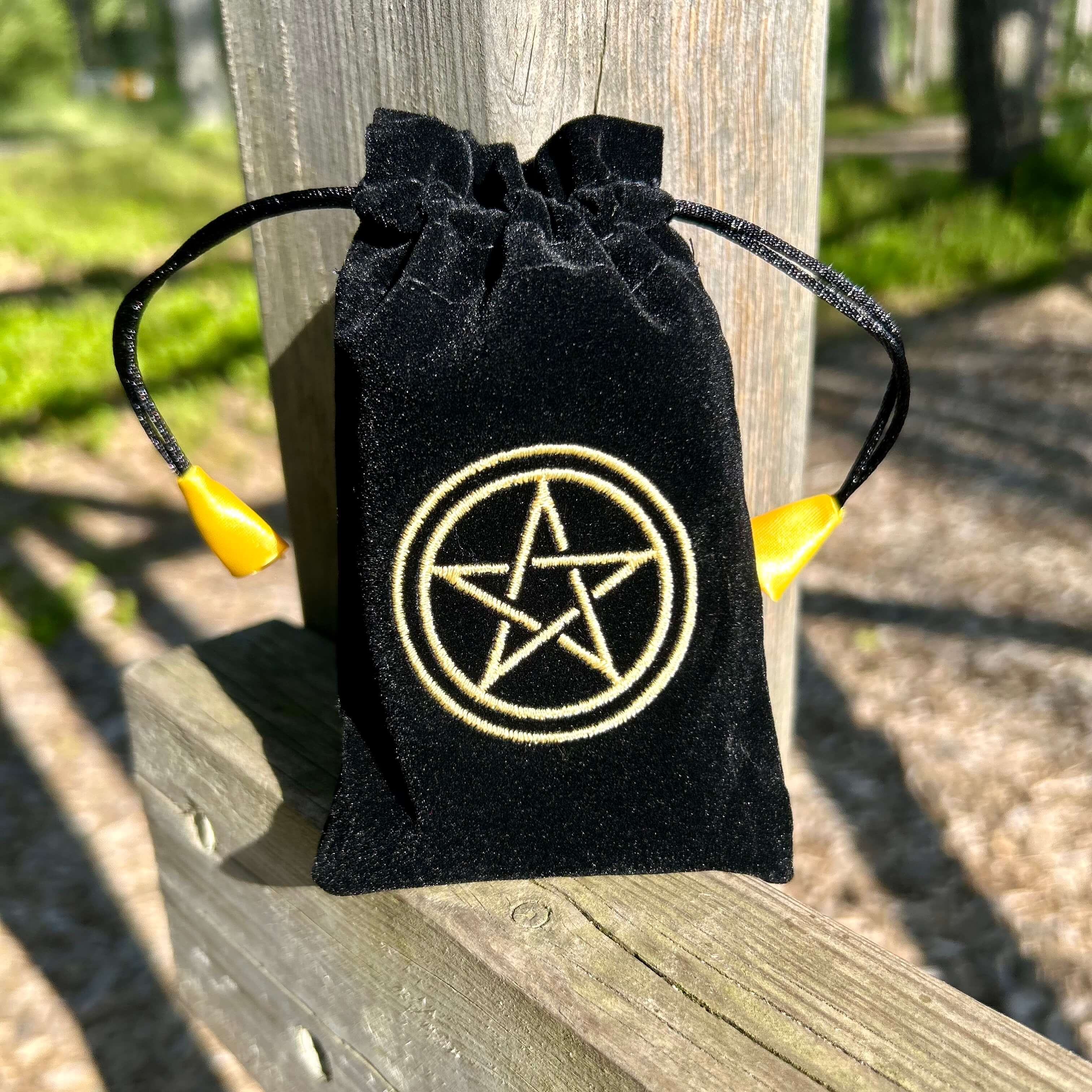 Tarotpåse pentagram mini
