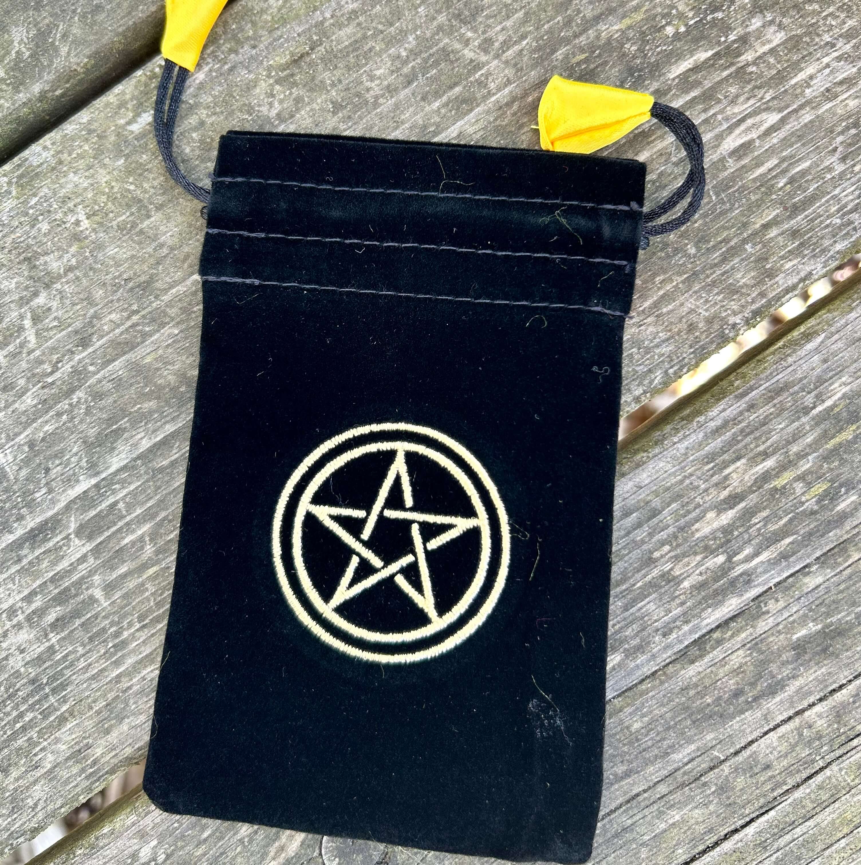 Tarotpåse pentagram mini