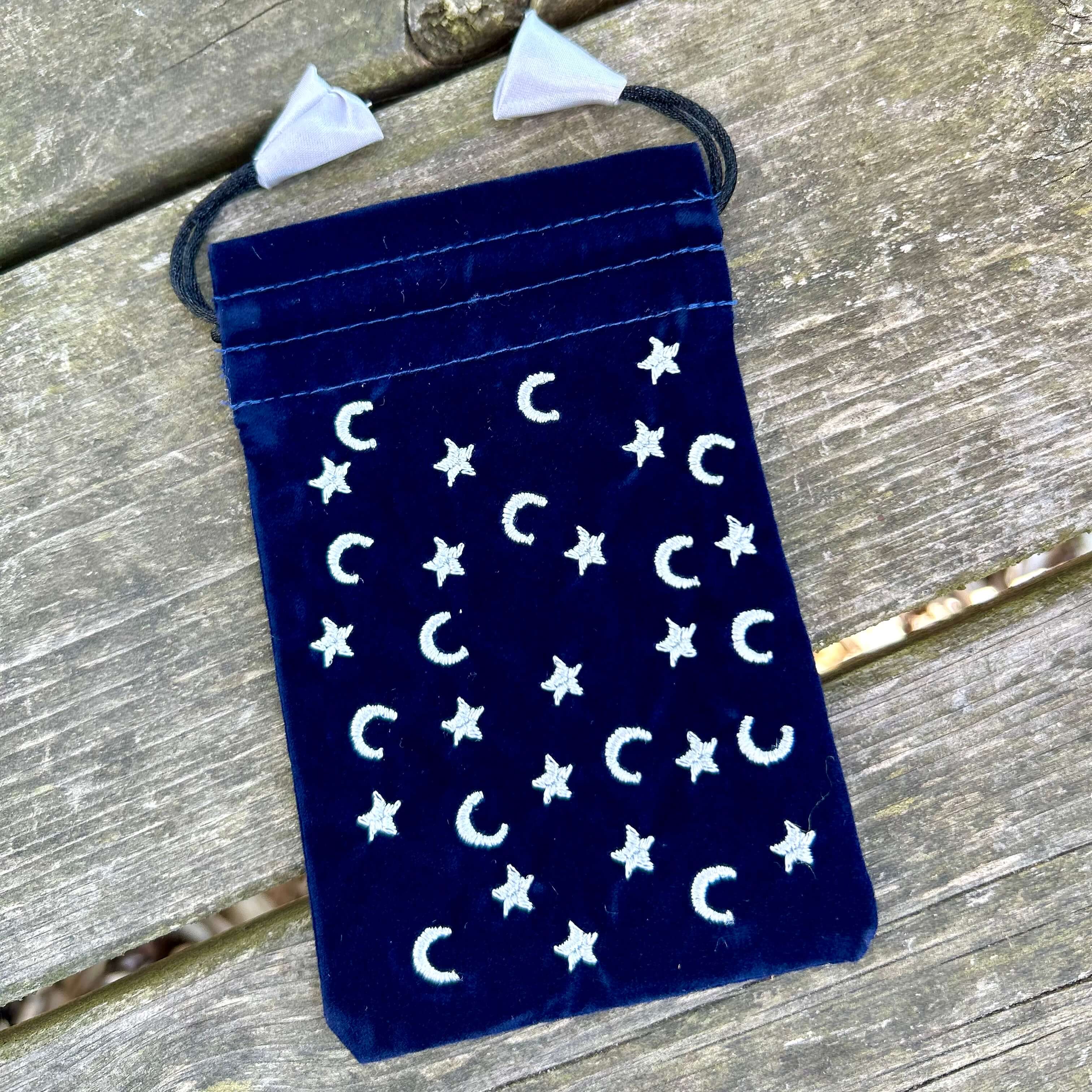 Tarotpåse måne & stjärnor mini