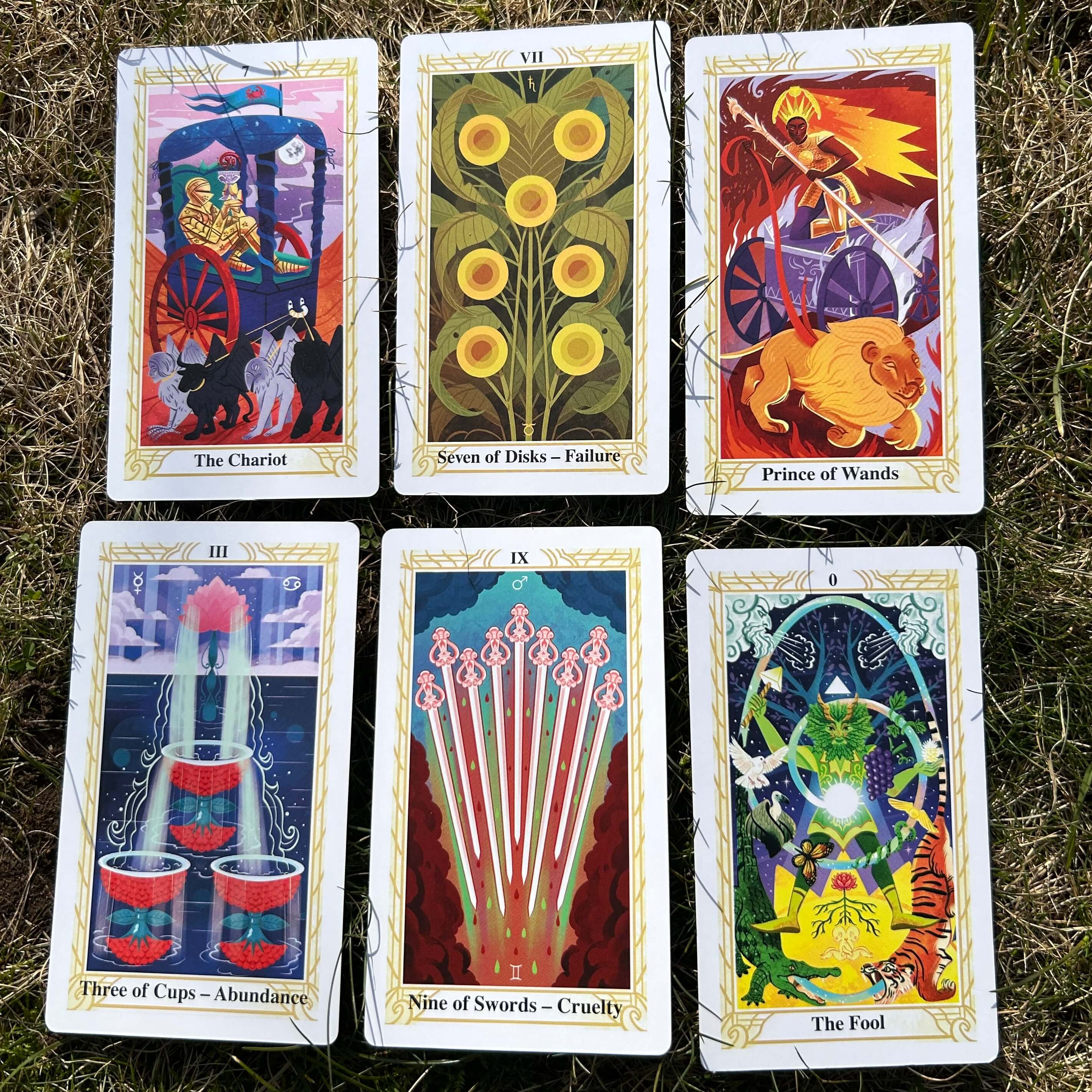 The Aleister Crowley Tarot Book & Card Deck