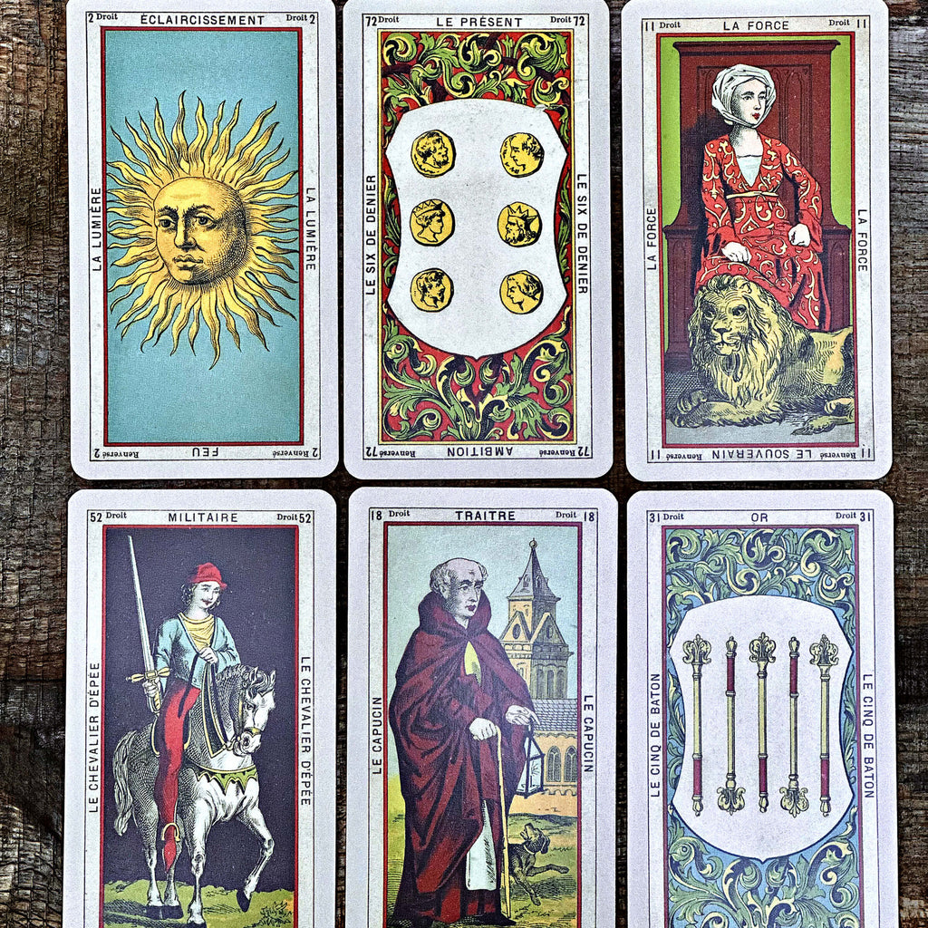 Etteilla Tarot: The Book of Thoth