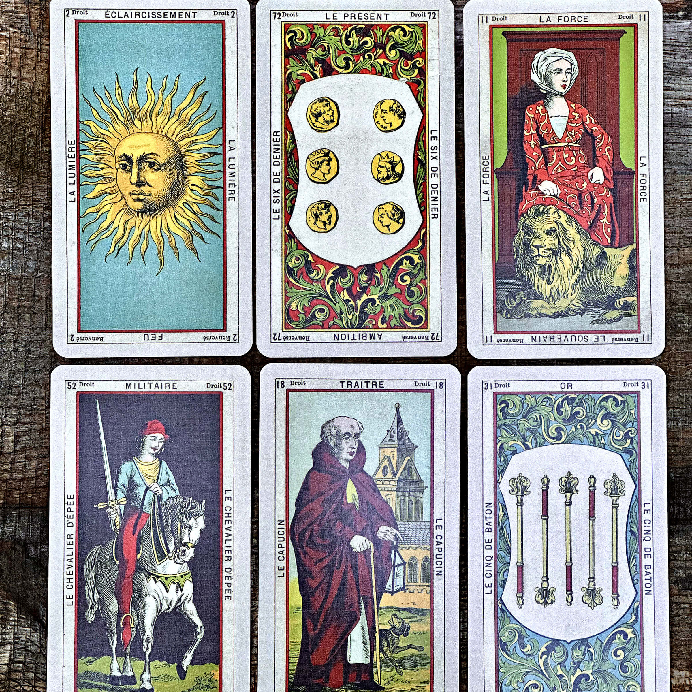 Etteilla Tarot: The Book of Thoth