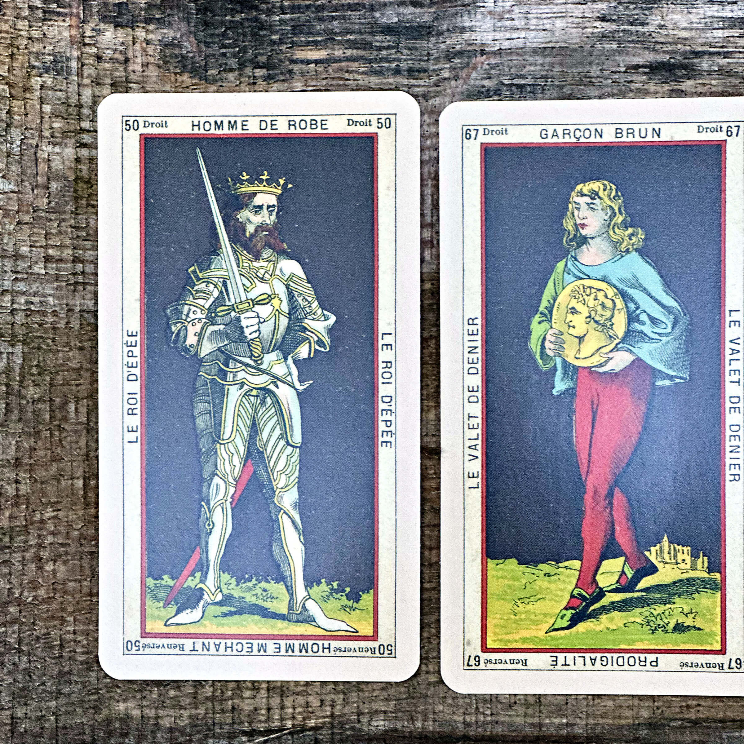 Etteilla Tarot: The Book of Thoth