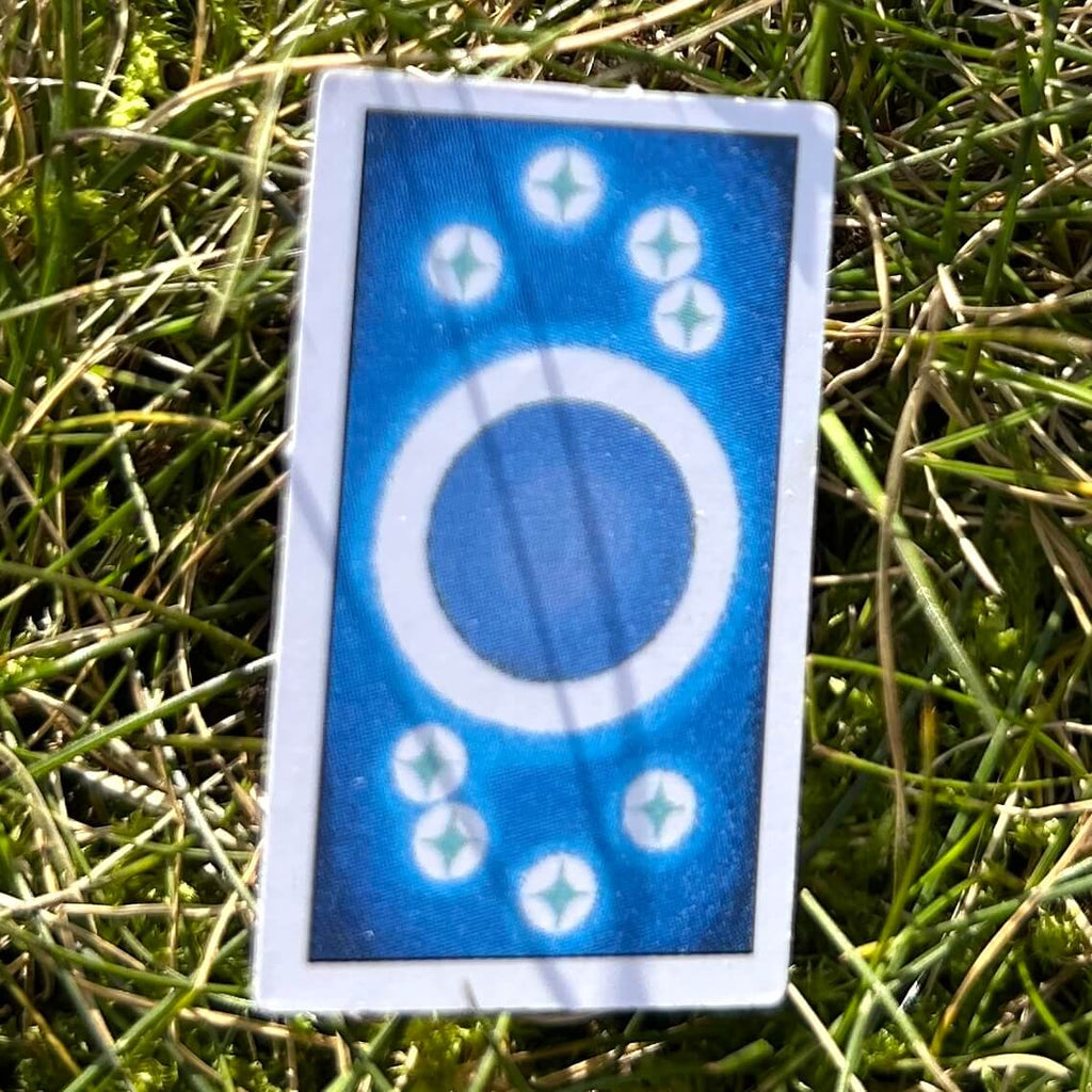 Tiny Universal Waite Tarot nyckelring