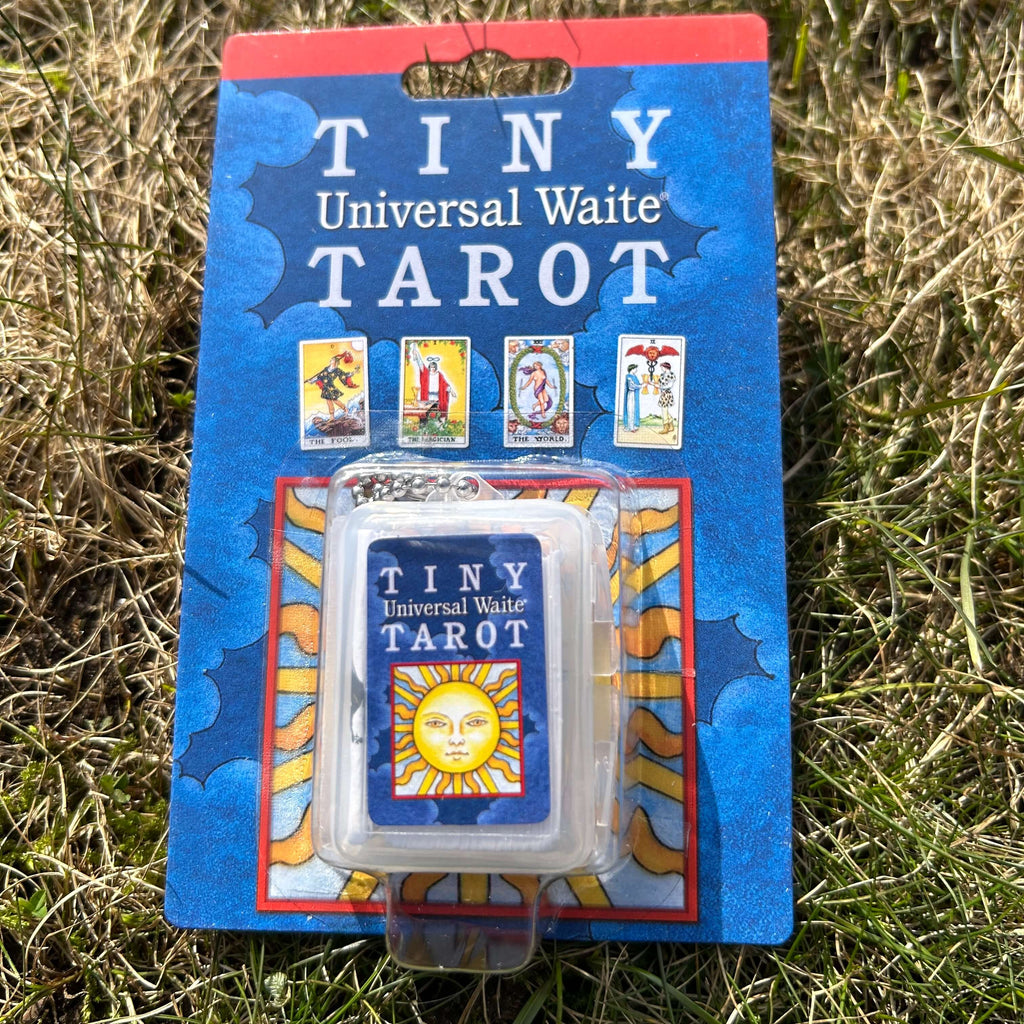 Tiny Universal Waite Tarot nyckelring