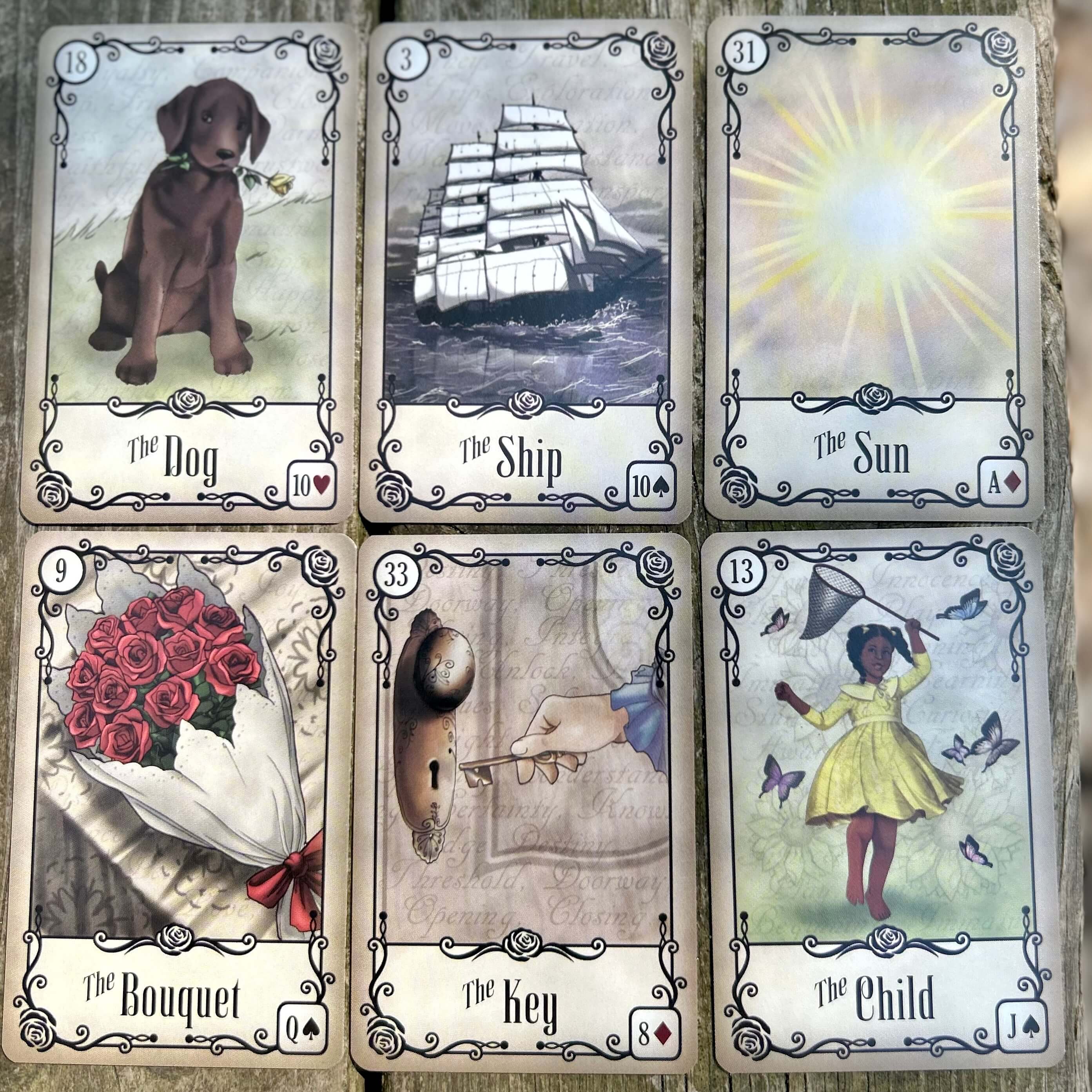 Under the Roses Lenormand